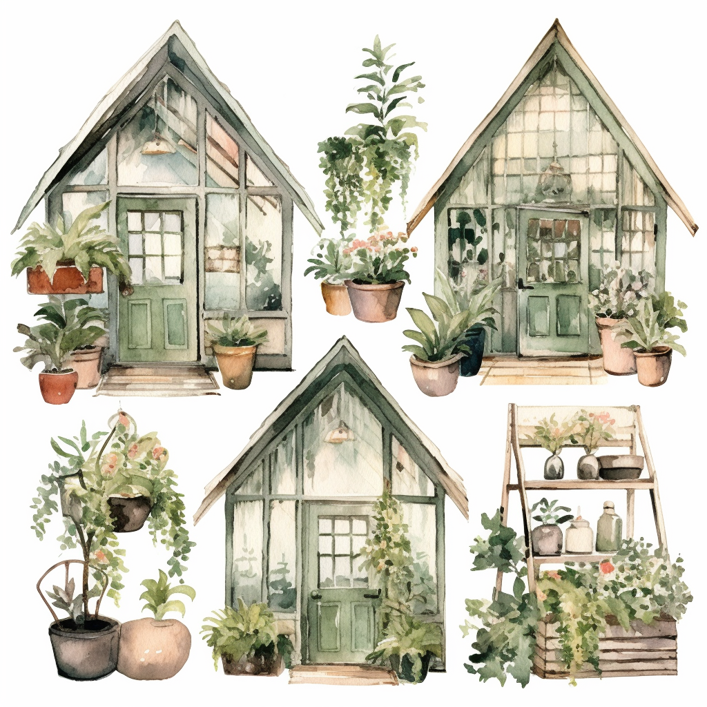 greenhouse cliparts