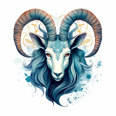 Capricorn zodiac cliparts