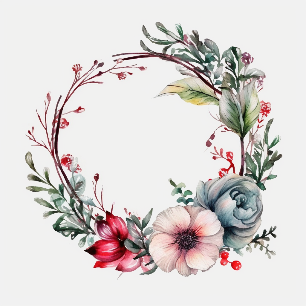 christmas circle cliparts