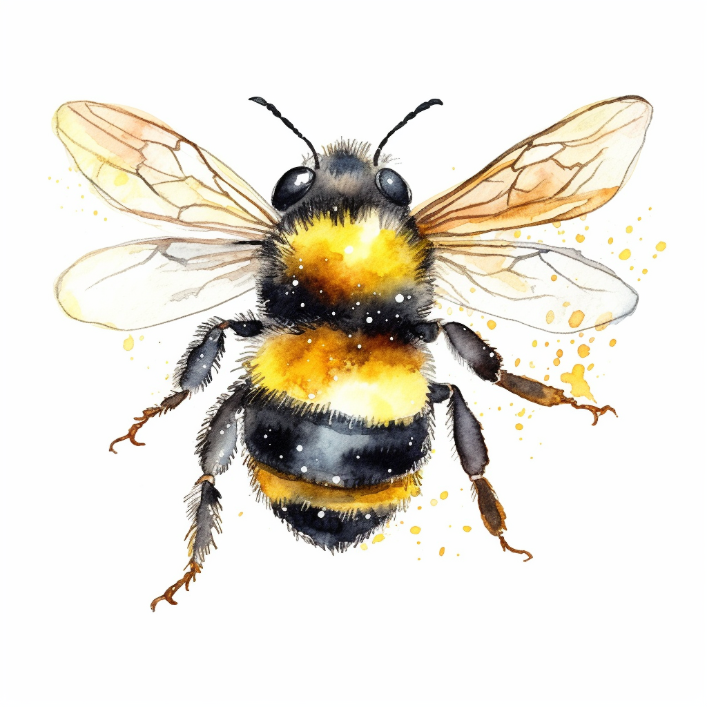bumble bee clipart