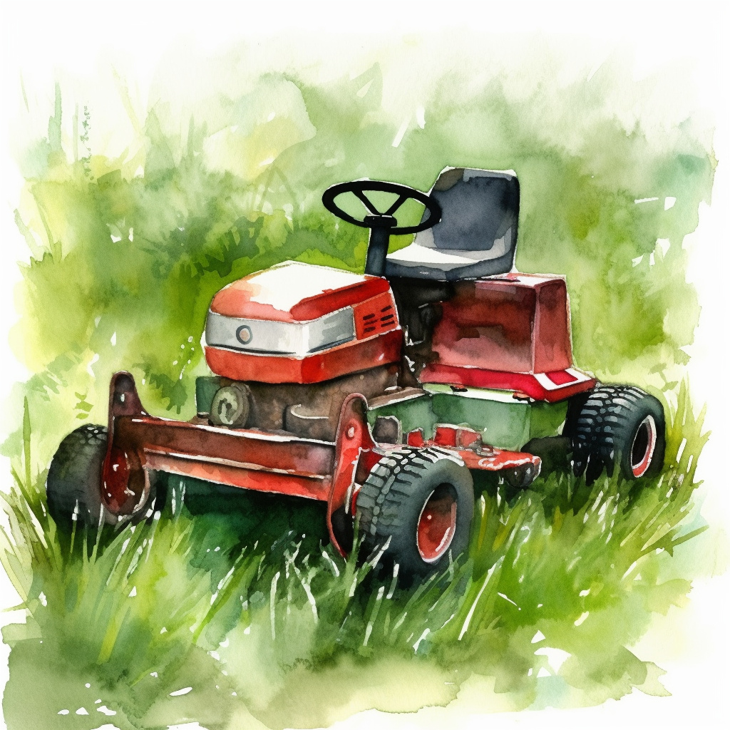lawn mower clipart