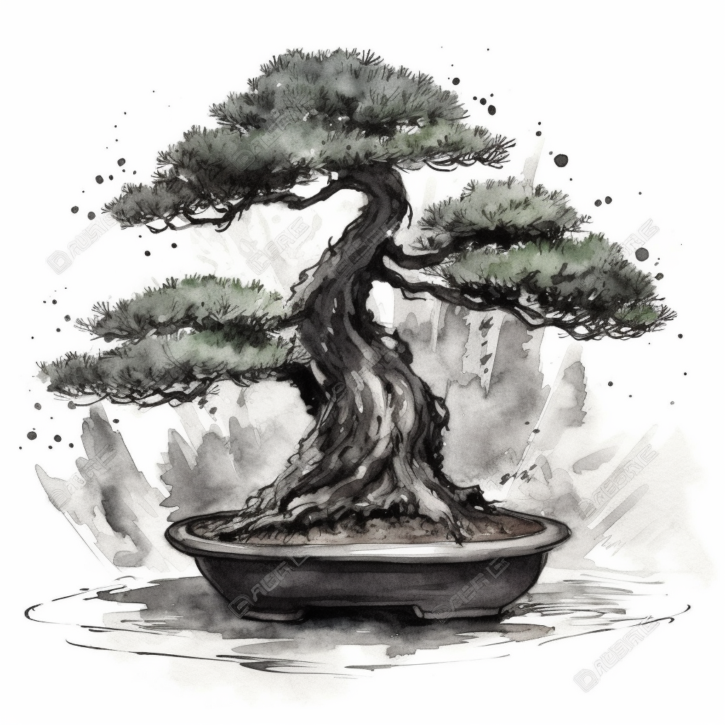 bonsai cliparts
