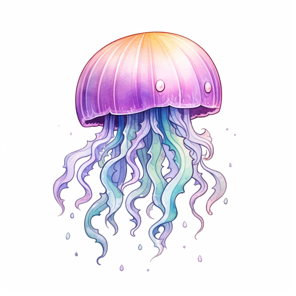 jelly fish clipart