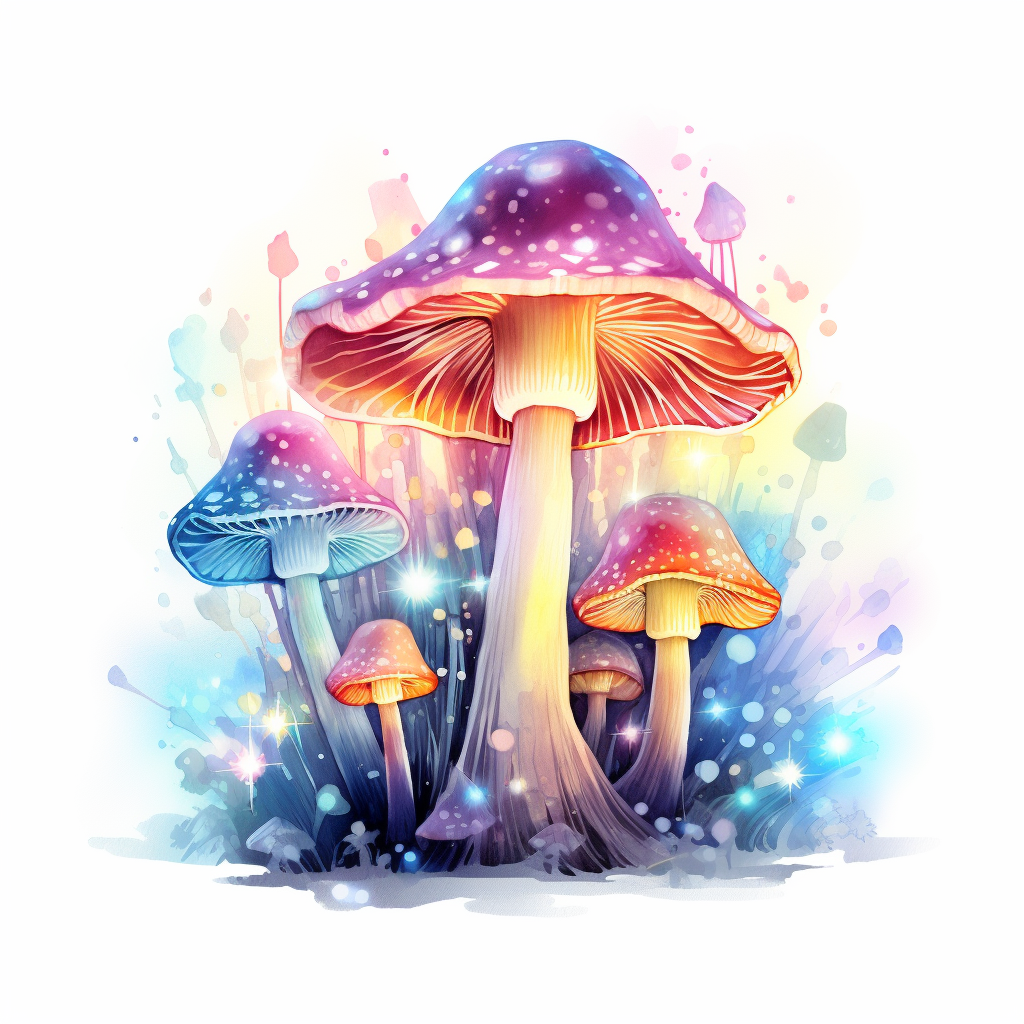 mushrooms clipart