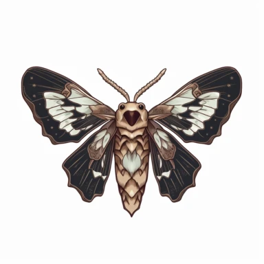 last of us inspired Moth ready for clipart
