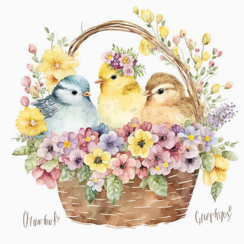 easter chicks cliparts
