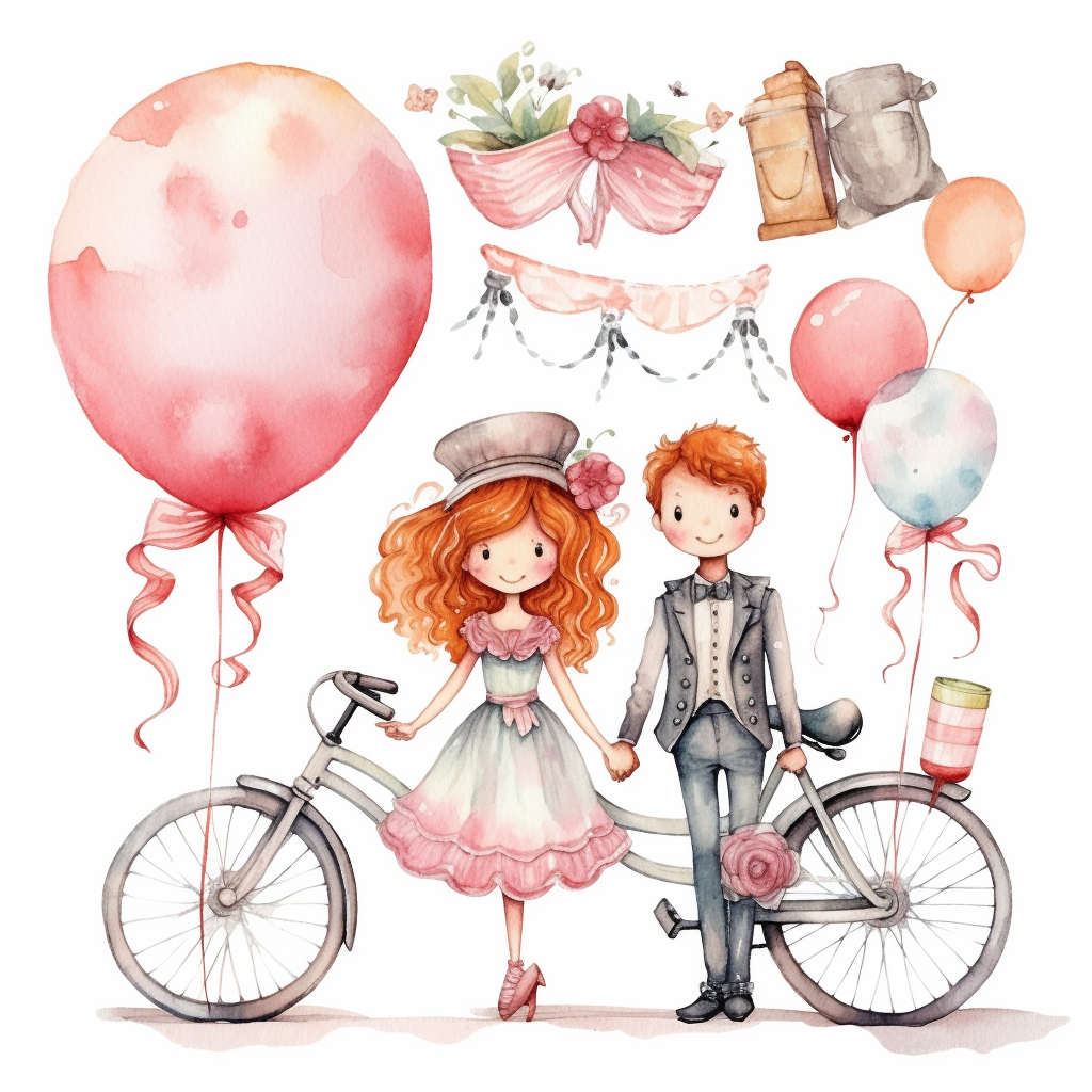 heart ribbon cliparts