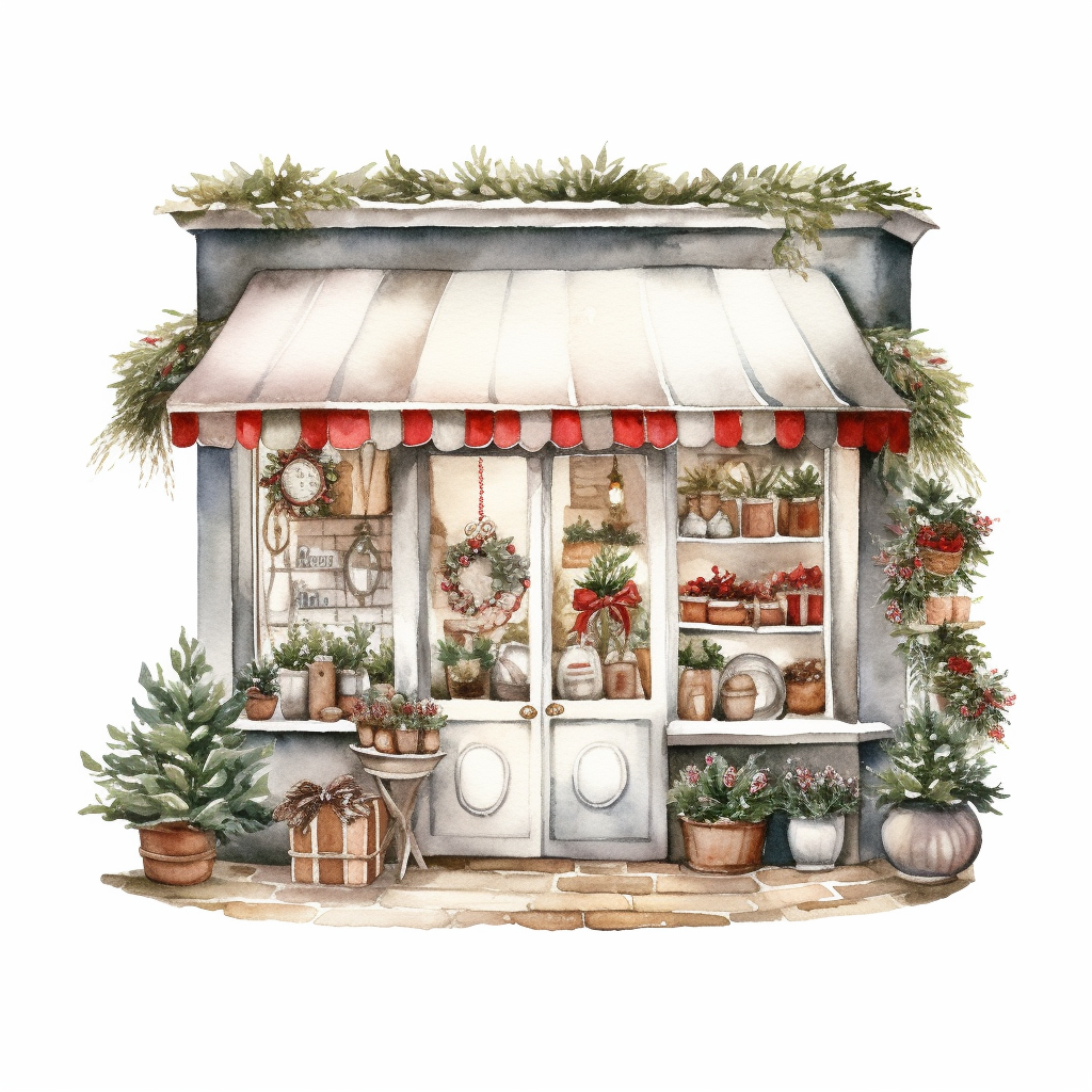 flower shop cliparts