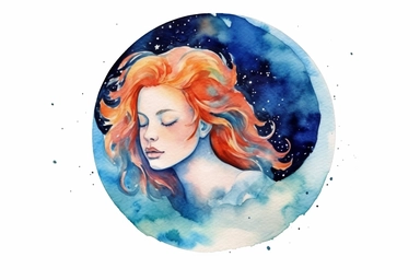 Watercolor, Craft a symbol that represents longing and desire clipart, hd, on a white background, spaced out