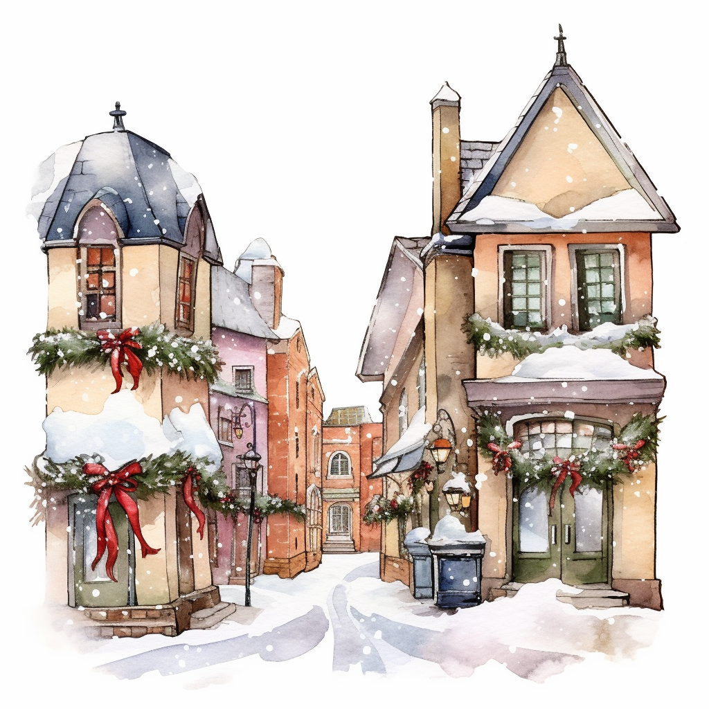 old town cliparts