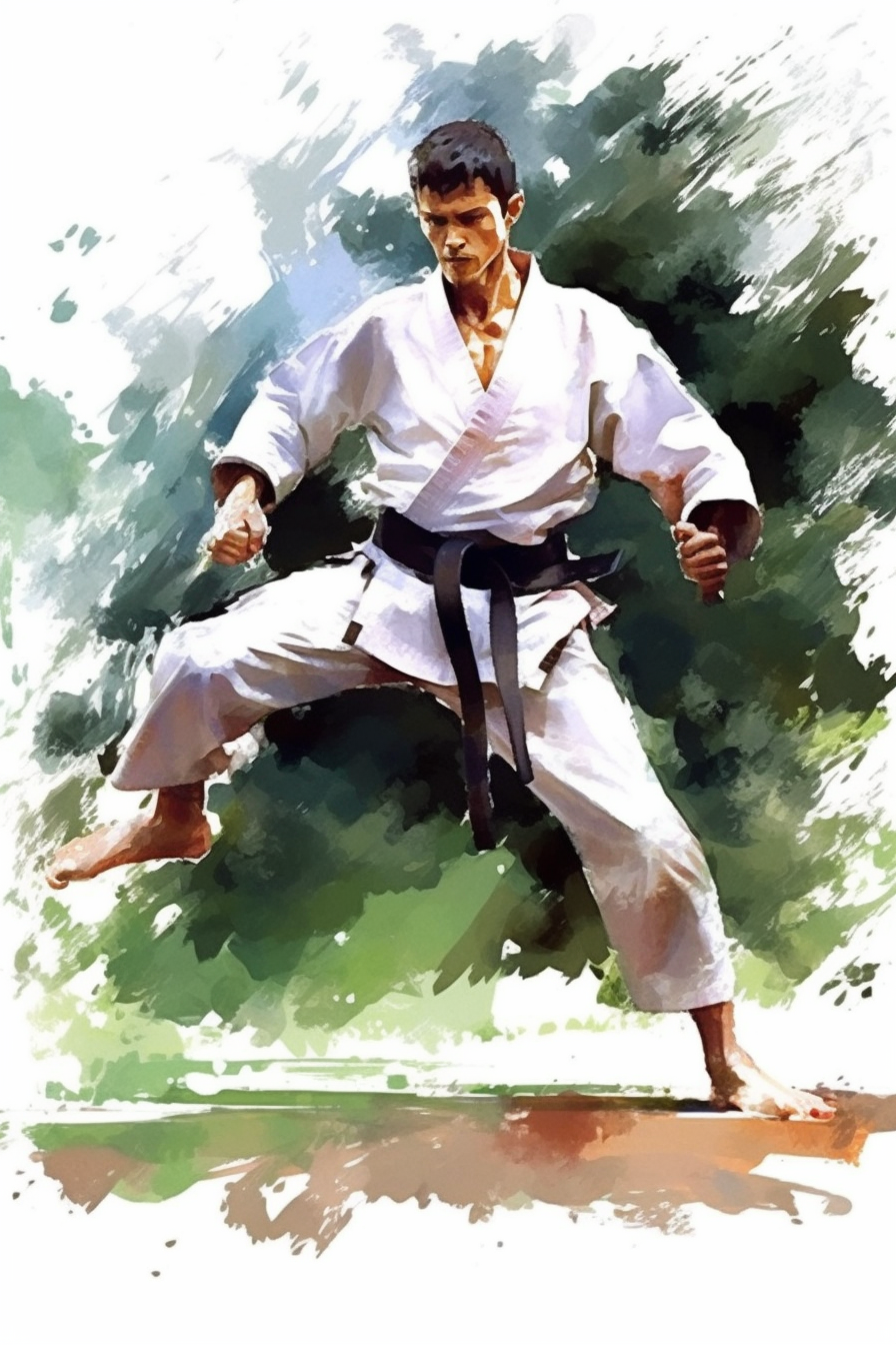 kicking cliparts