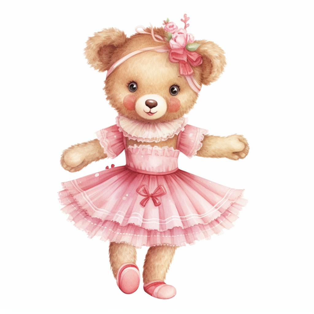 adorable bear cliparts