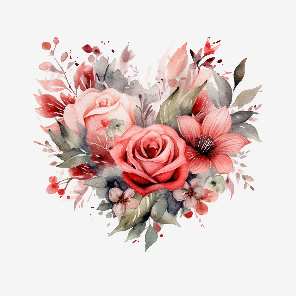 flower valentine cliparts