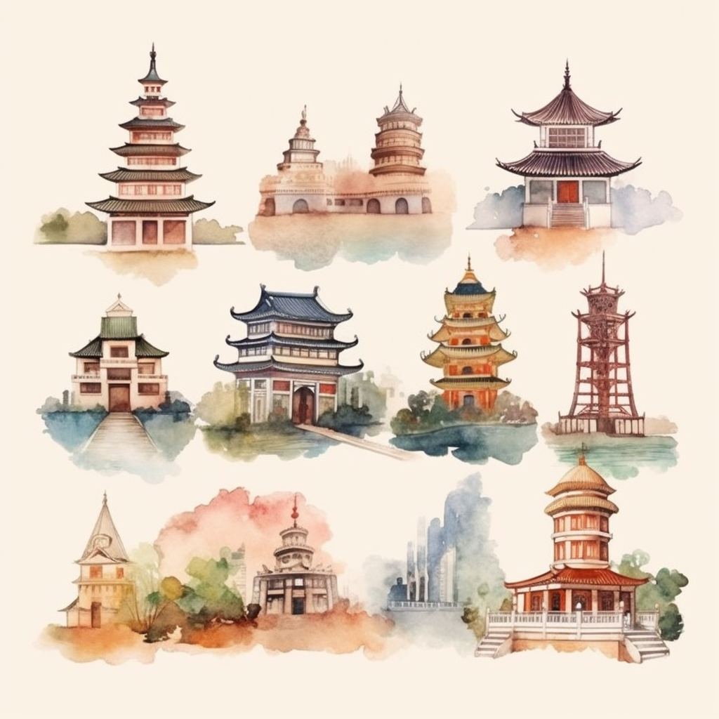 asia cliparts