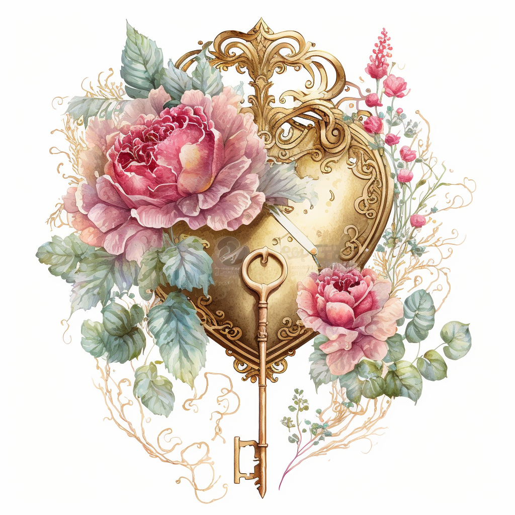 golden key cliparts
