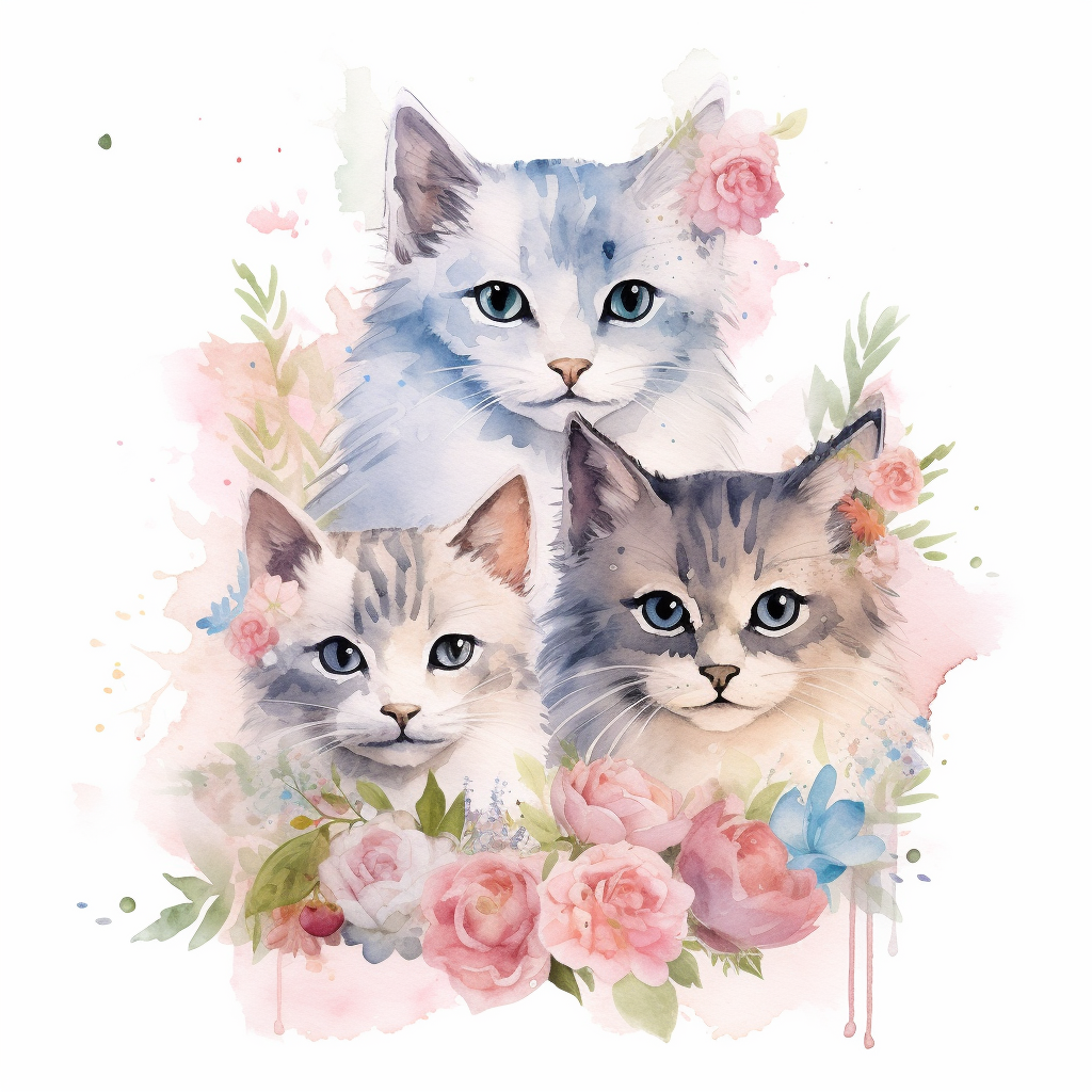 animated cat clipart