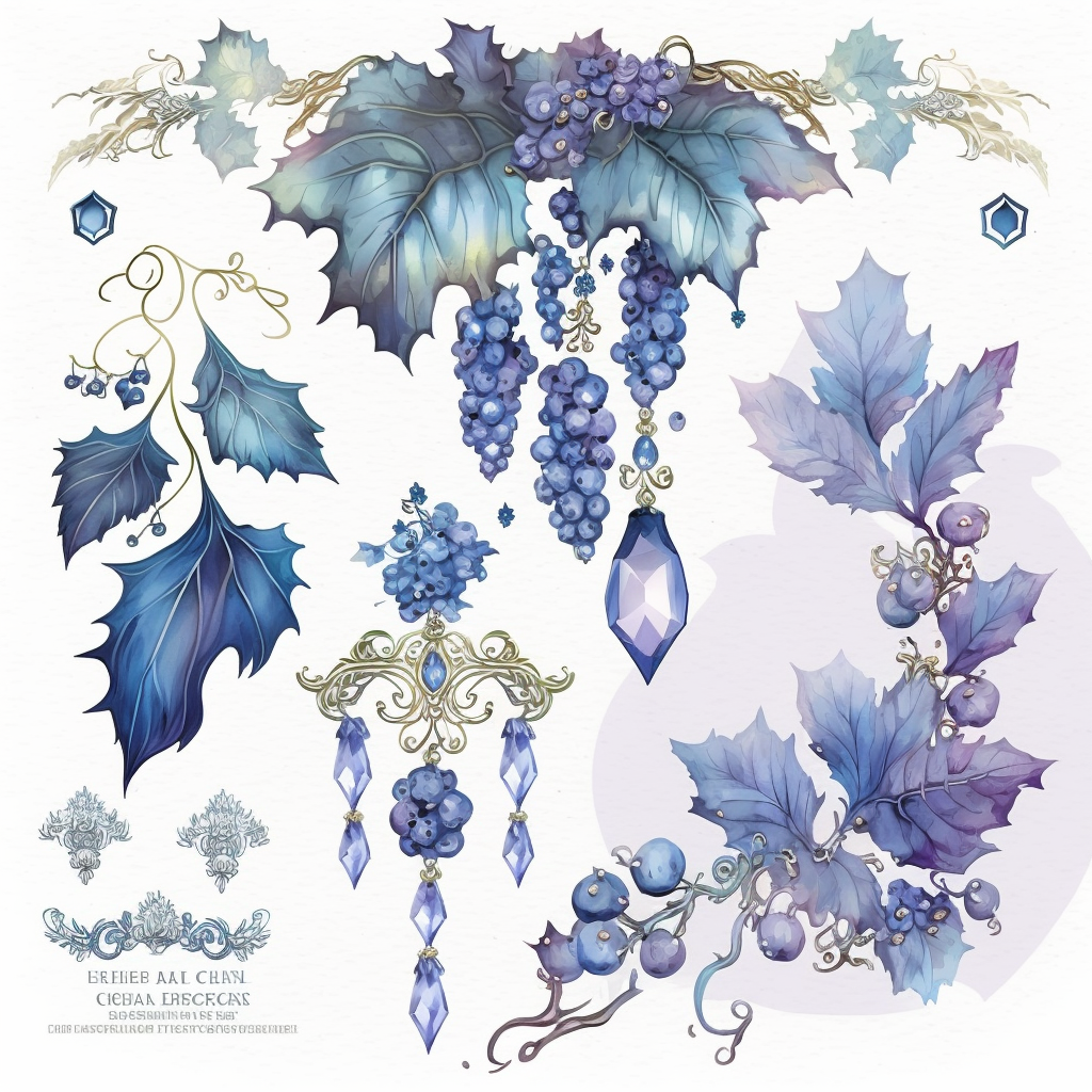 blue icicle cliparts