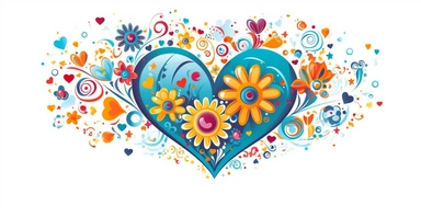 beautiful dreamy artwork for t shirt graphic, Imagine a world where gratitude fills our hearts border, radiating positivity and contentment.dreamy, CONTOUR, VECTOR IMAGE, FLAT White background, simple, clipart