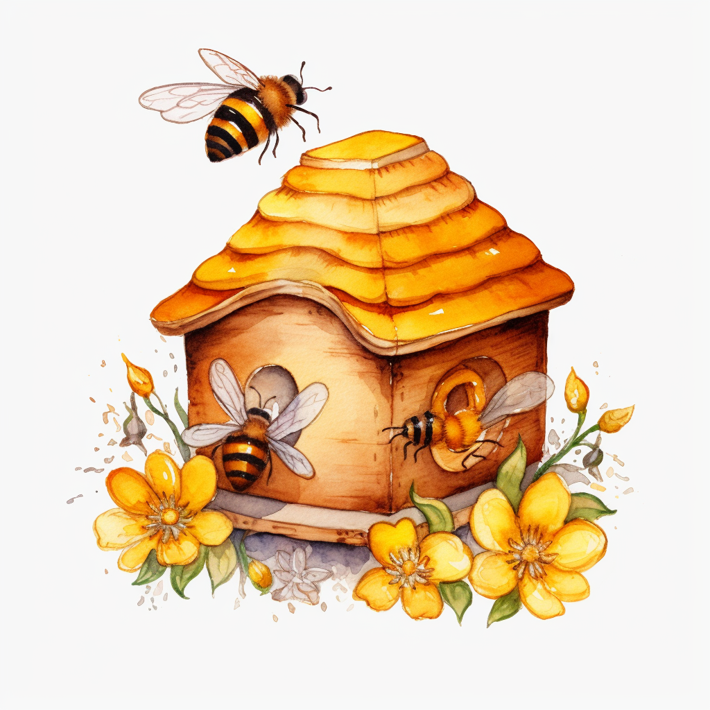 honey bee clipart