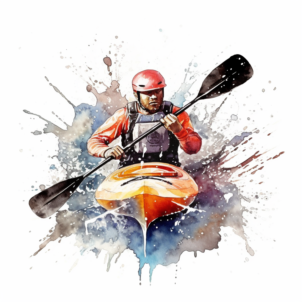 kayak cliparts