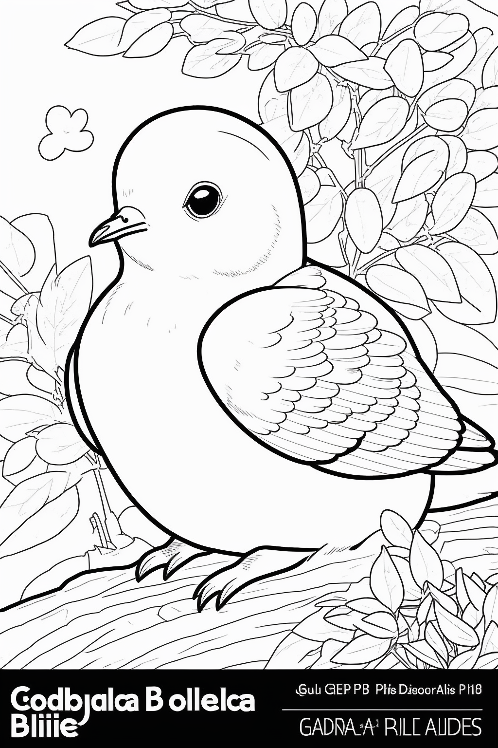black dove cliparts