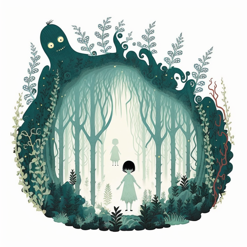 colorful ghost cliparts