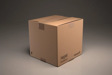 A closed cardboard box on a transparent background. Ideal for retail, logistics, delivery and storage concepts. PNG clipart. , .highly detailed, + cinematic shot + photo taken by sony + incredibly detailed, sharpen details + highly realistic + professional photography lighting + lightroom + behance photography unsplash