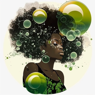 Beautiful Black Girl Magic Melanin Black Woman PNG Afro Fashion girl African American clipart Beautiful Black Girl Magic Melanin Black Woman PNG Afro Fashion girl African American clipart abstract graphic for word display for metaverse Lady of the Lake.The goddess emerges gracefully from the lake. Goddess conjures magical green bubbles.Wide Angle View.DSLR.--v5