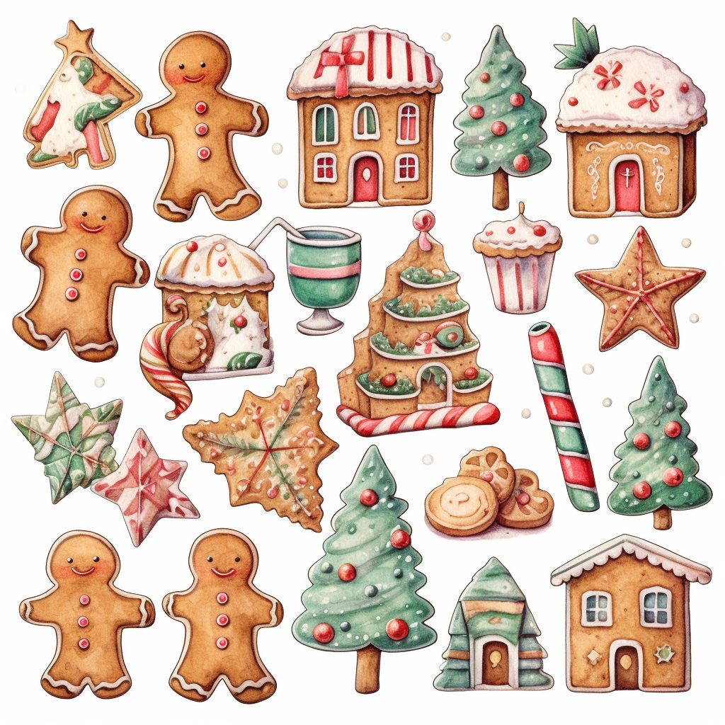 christmas cookies clip art