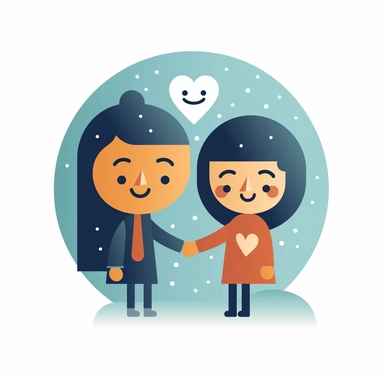 Empathy Clipart for the Ebook The Empathy Guidebook: Practical Tips for Cultivating Empathy in Your Daily Life