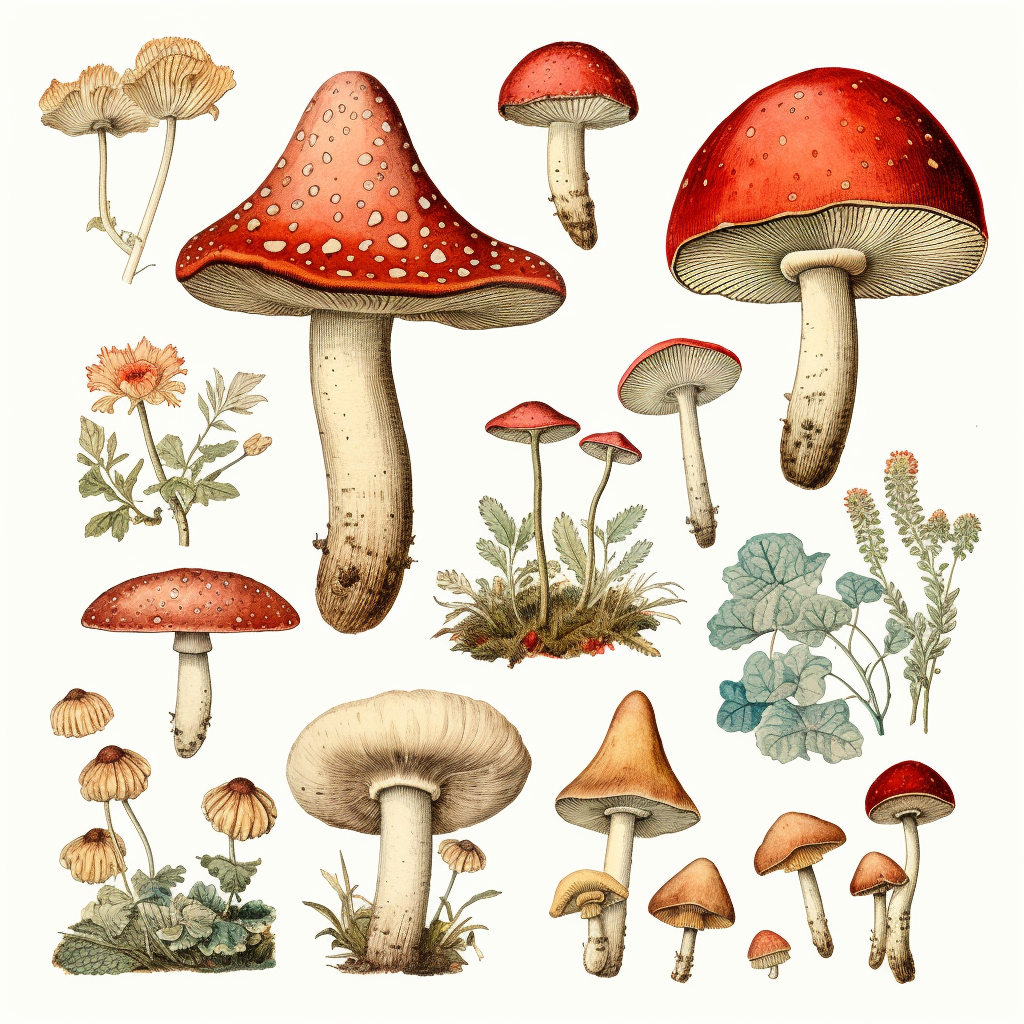fungi cliparts