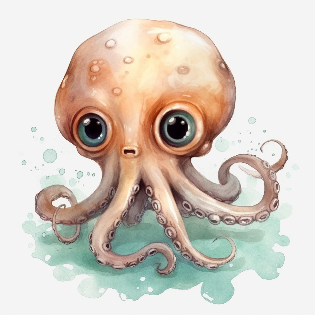 octopus outline cliparts
