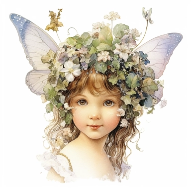an insanely cute two years old girl as a garden fairy ,clip art with white background,magical , Fantasy ,a fairy word scene, painted by ann buccarelli, watercolor, white background, watercolour, insanely detailed, on white background, amazing colour combo , with detailed watercolor , bec winnel, intricately textured, close up, walter Langley, lucy grossmith, heavy impasto technique, detailed shading, atmospheric watercolours, on white background clipart