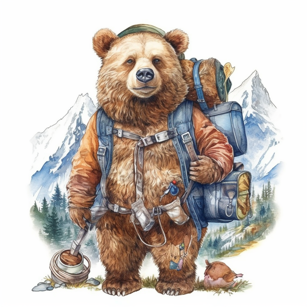 cliparts bear drawing