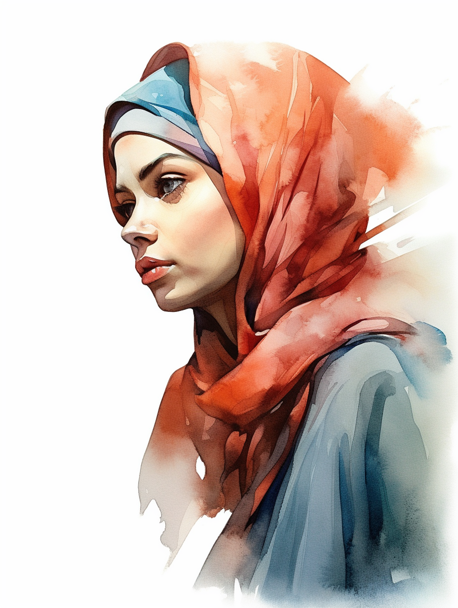 hijab cliparts