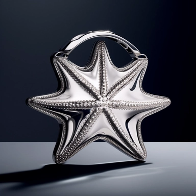 starfish evening clutch, handbag design, Mugler is moving to a see-now-buy-now model starting in February. Evening bag This capsule collection is a “prelude” of that outing, and--speaking of videos--Cadwallader and his team filmed one to promote it. The three-minute clip stars a Bella Hadid avatar and a cast of “all genders, all races, all sizes” metallic large friends of the brand. In that way, it quite effectively speaks to both sides of the designer’s reimagining of this brand. Handbag calibr