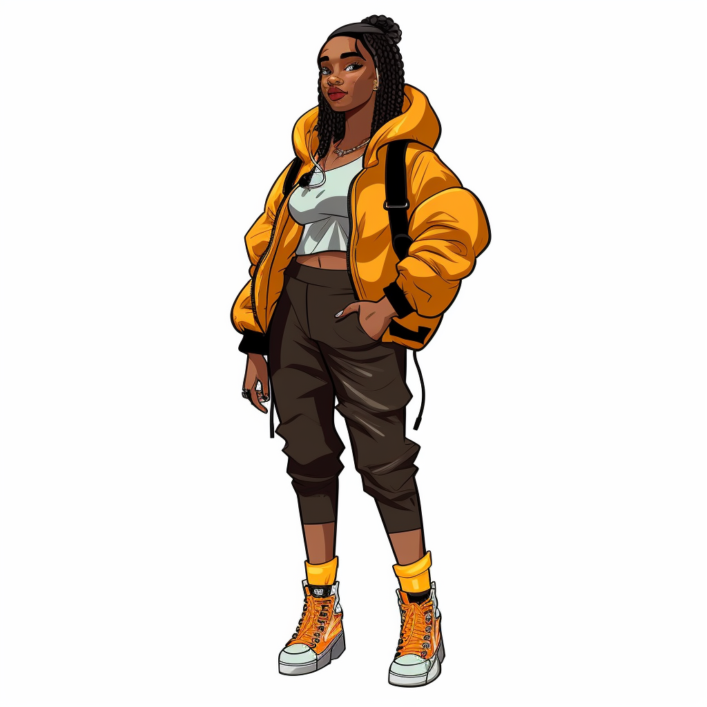black girl cliparts