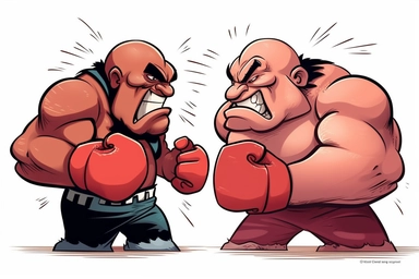 Fight for a Cure, clipart, white background, cartoon ,
