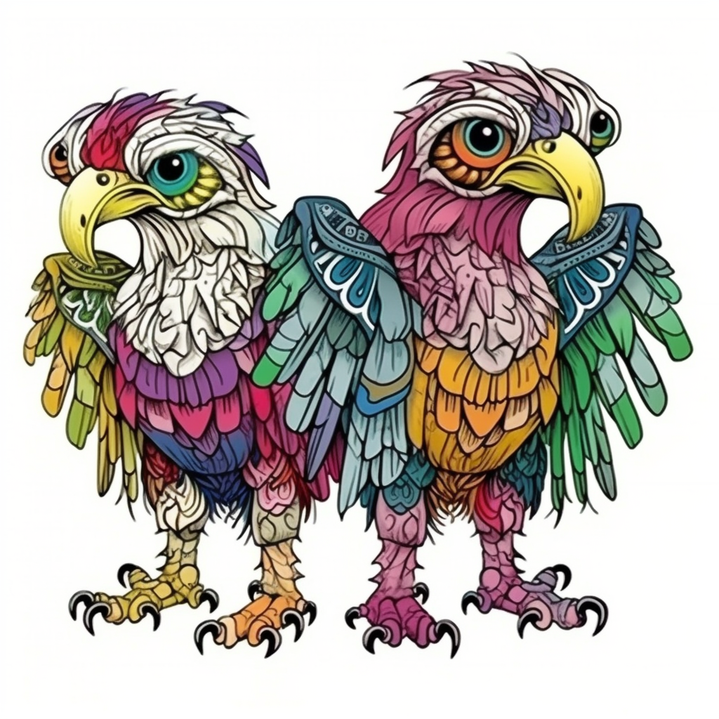 funny eagle cliparts