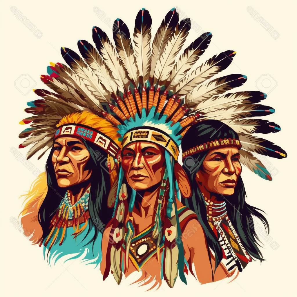 american indian cliparts