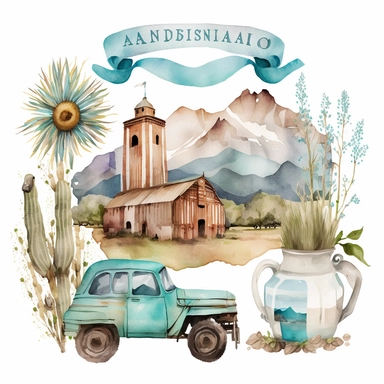 watercolor Argentina clipart