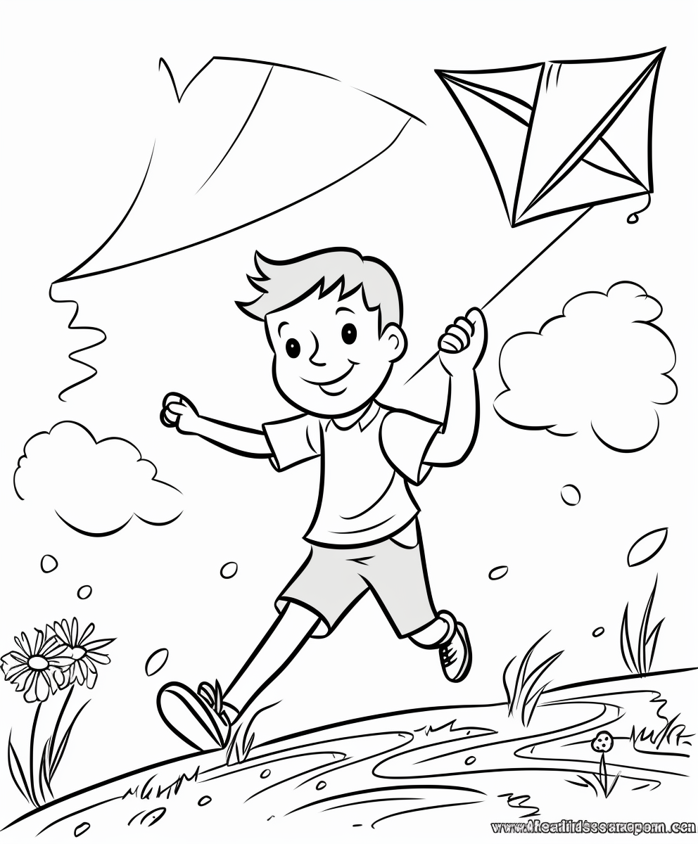 Child flying kite - Makers Gonna Learn