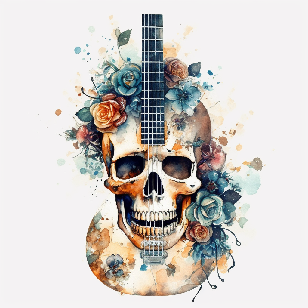 Guitar, Guitar Clipart, Hand Painted Guitar, Cartoon Guitar PNG Transparent  Clipart Image and PSD Fi | Guitar tattoo design, Music tattoo designs,  Music drawings