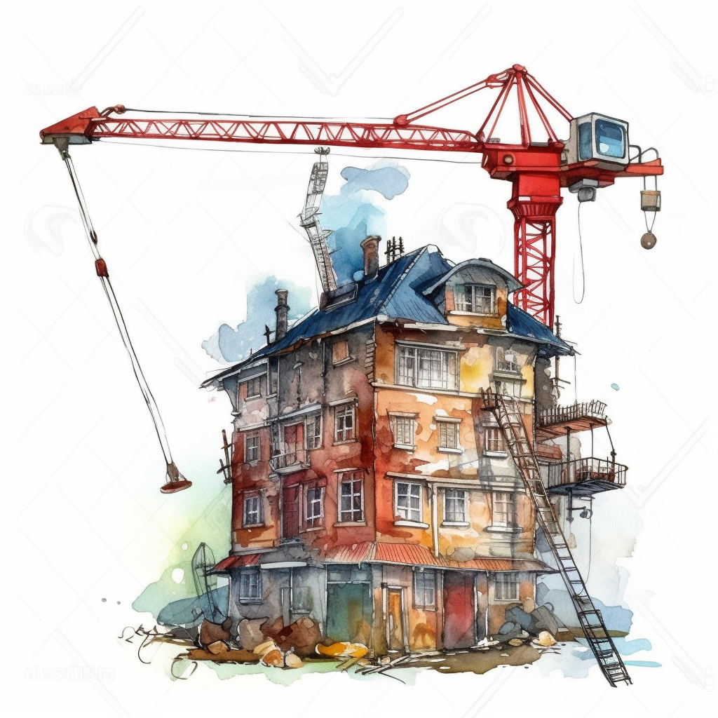 construction house cliparts