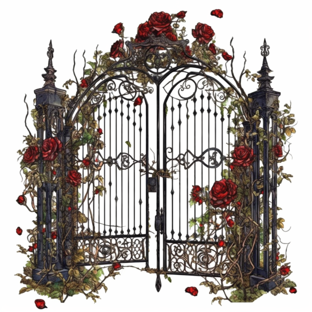 iron gate cliparts