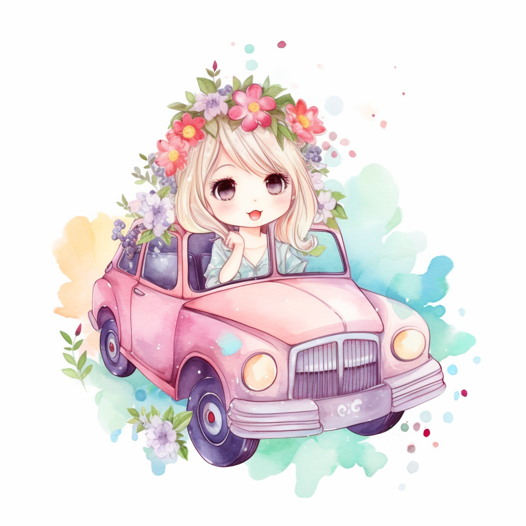 cute vehicle cliparts