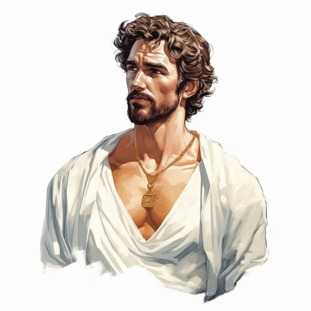 greek characters cliparts