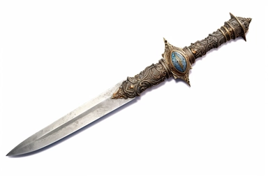 dagger , highly detailed, isolated on white, clipart,