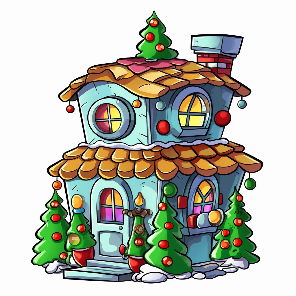 gingerbread house clip art
