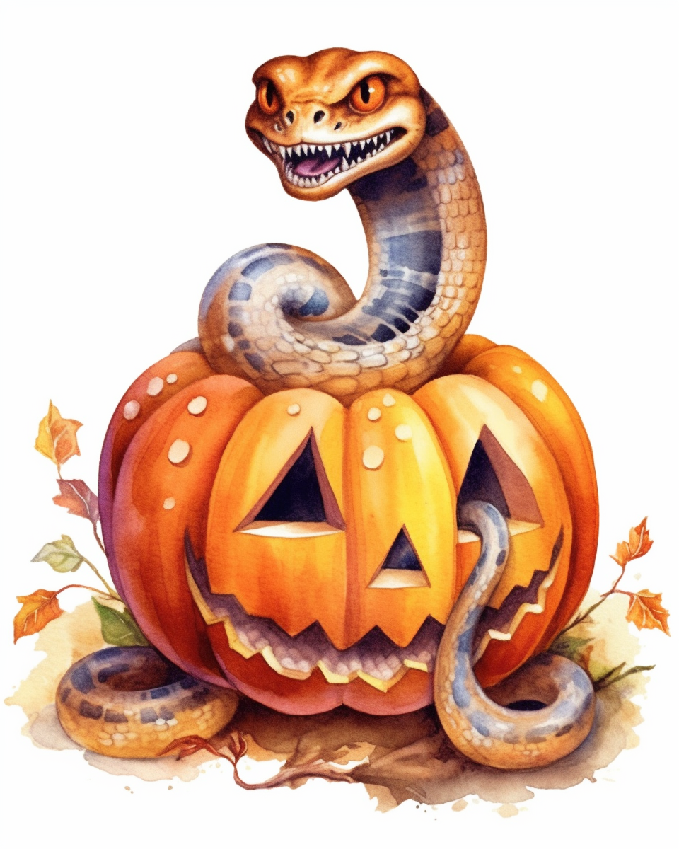 cartoon snake clipart